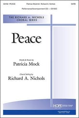 Peace SATB choral sheet music cover